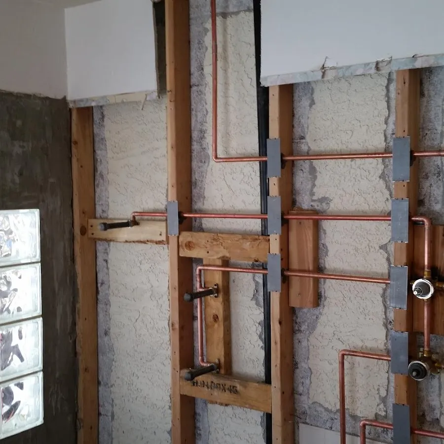 Copper pipe installation for Burst Pipe Repair in Bloomington